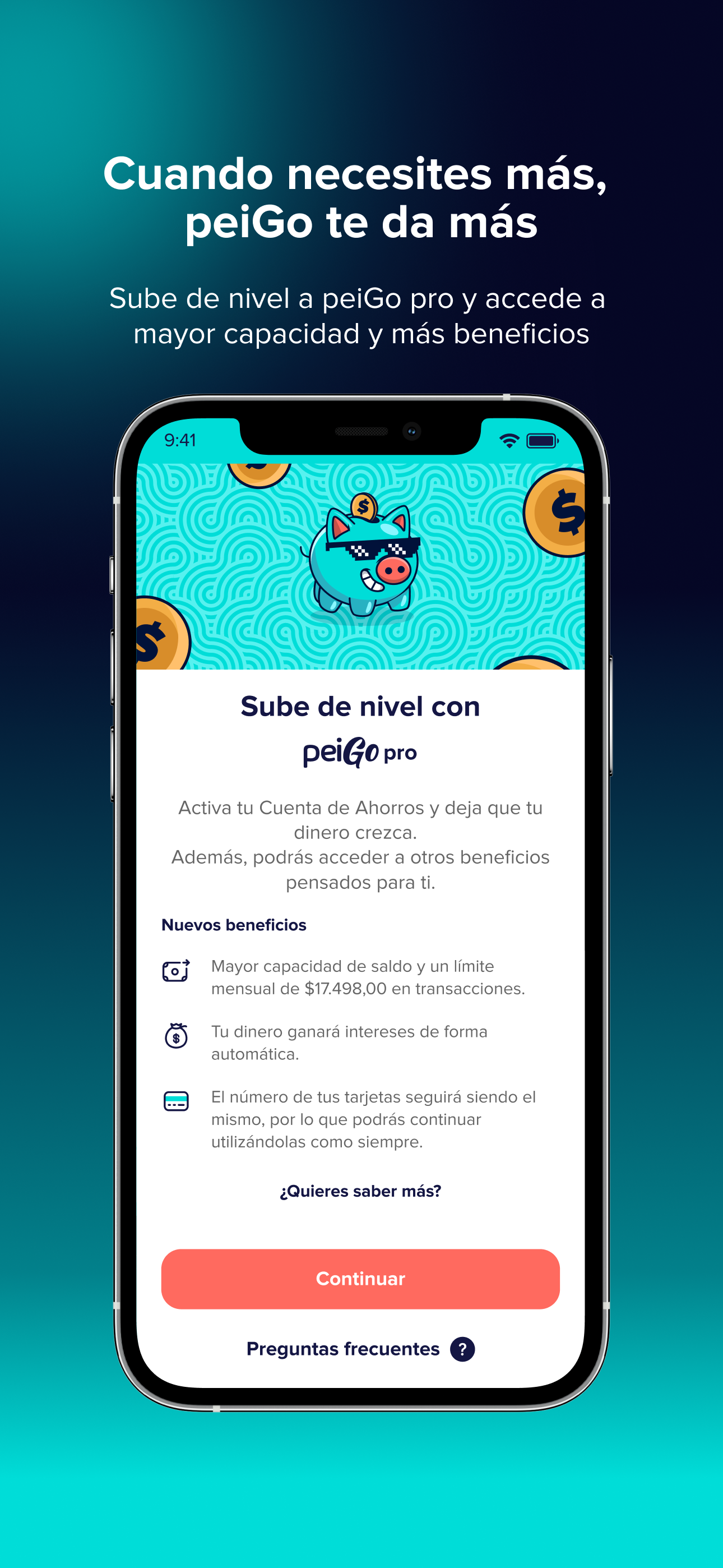 PeiGo: tu dinero en una app screenshot 4