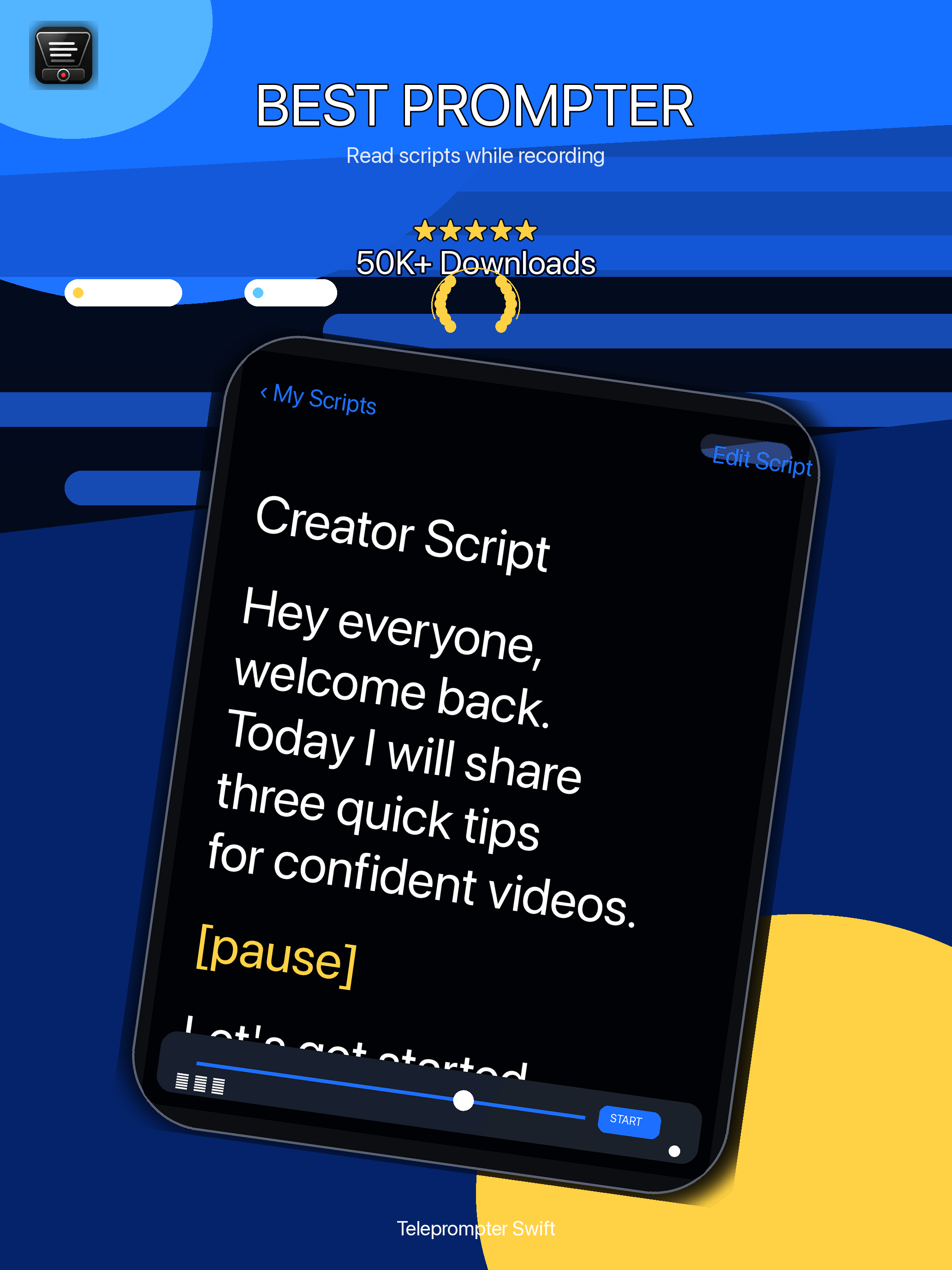 Teleprompter Swift screenshot 8