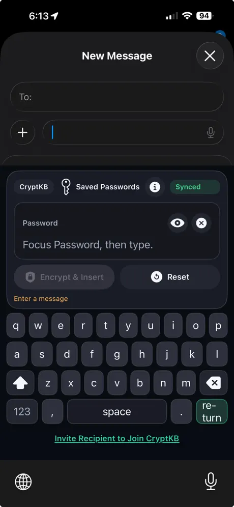 CryptKB‑App screenshot 4