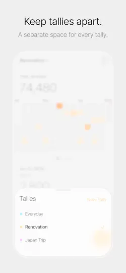 Скриншот Tallydrop на iPhone 4