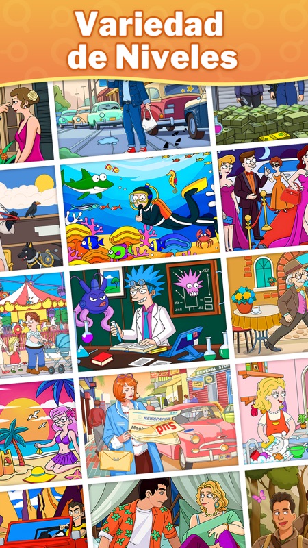 Juego de Encontrar Diferencia screenshot 5