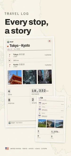 RCAP: Your Trips, Mapped screenshot 4