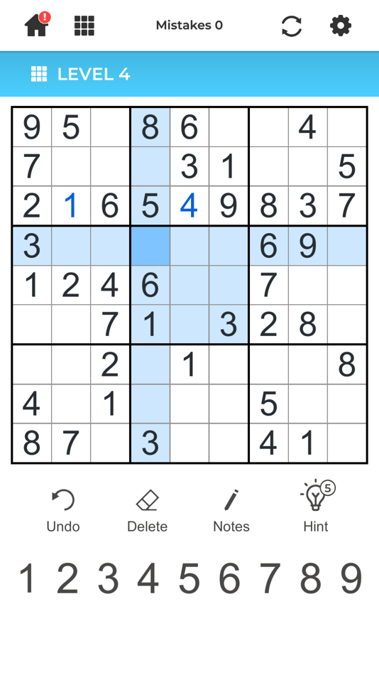 #2. Sudoku Offline - Offline Games (iOS) 来自: The Angry Kraken