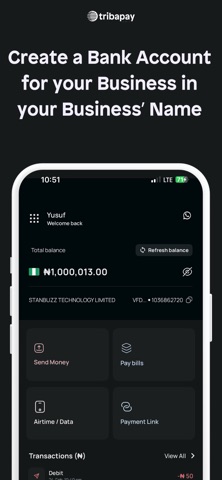 Tribapay Business screenshot