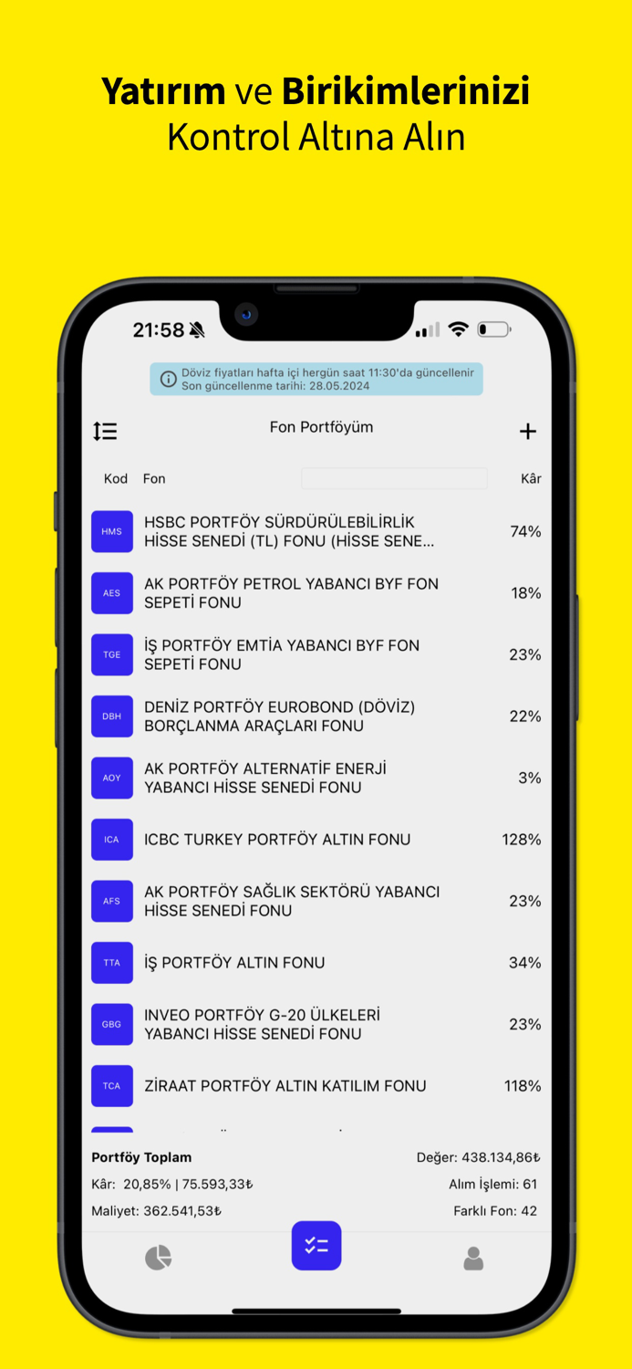 Yatirimi Fon Altın Kripto