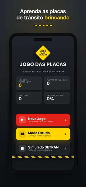 Jogo das Placas de Trânsito screenshot 1