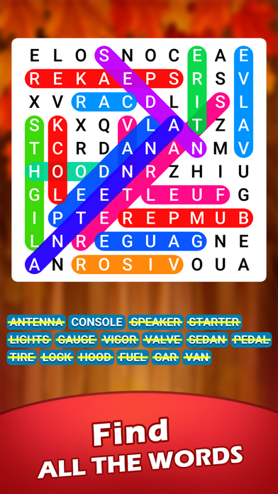 Word Search - Game Screenshot