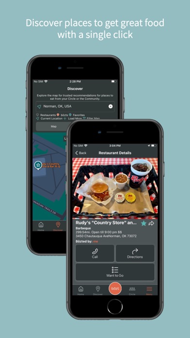 Bōzt: Restaurants & Local Food Screenshot
