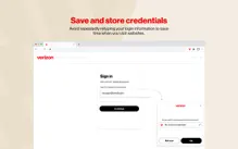 Verizon Password Manager iPhone image 1
