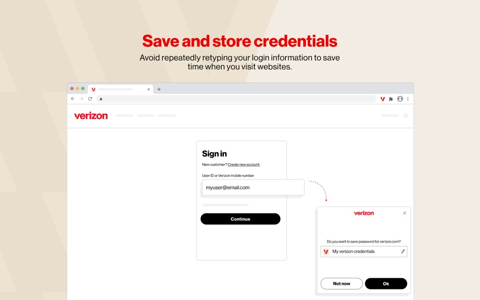 #1. Verizon Password Manager (macOS) โดย: Verizon Wireless