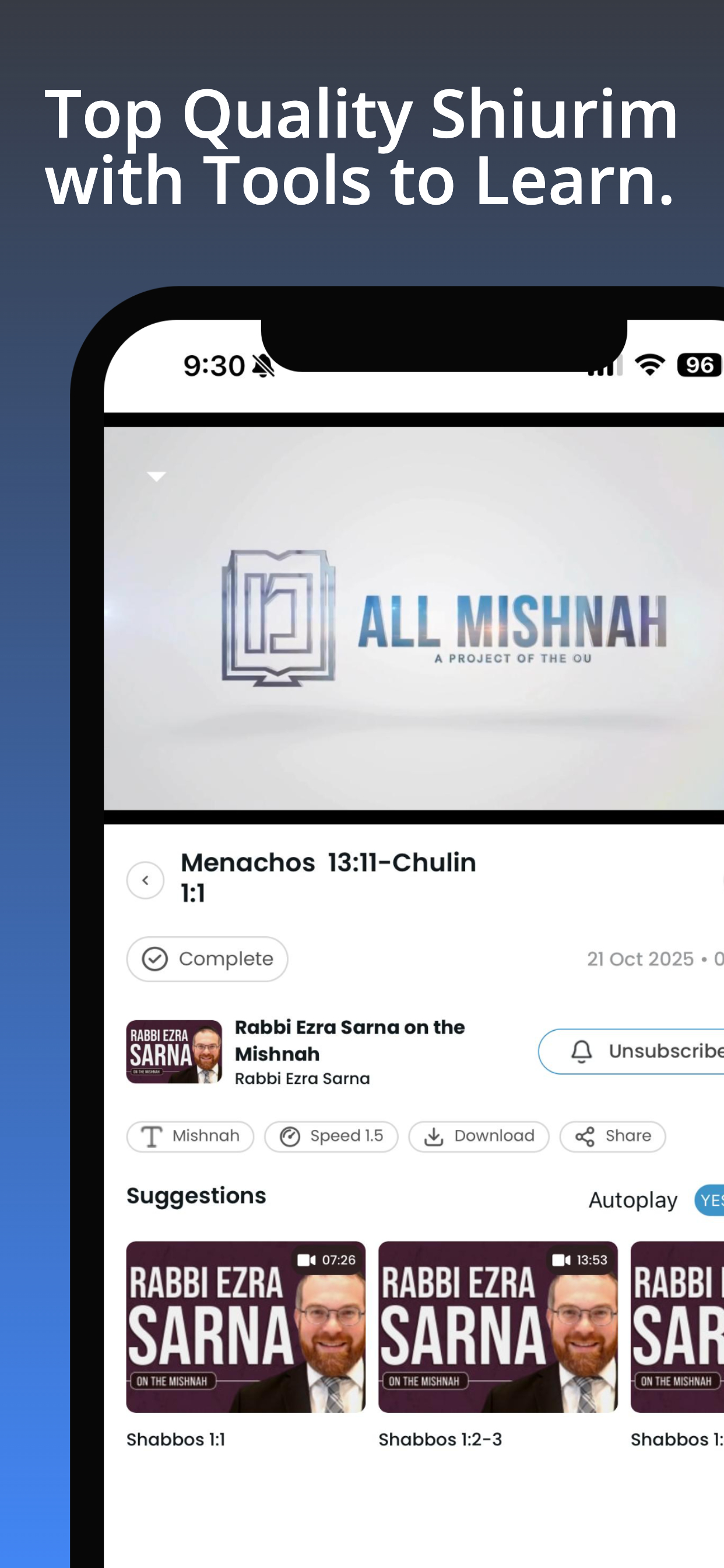 All Mishnah screenshot 5