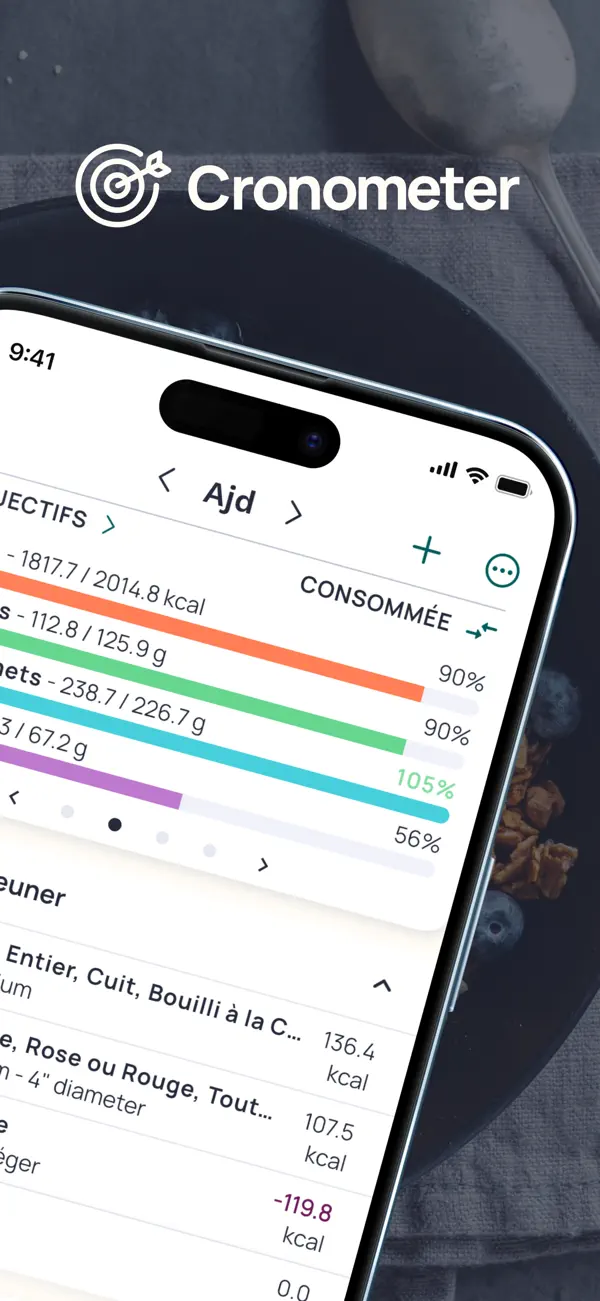 Screenshot #2 pour Cronometer: compte-calories