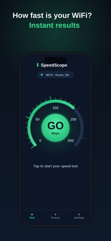 SpeedScope: Wifi Speed Test Screenshot 4 of 4