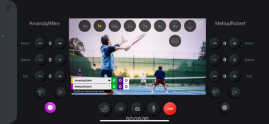 ScoreLive Racket Screenshot 4 of 5