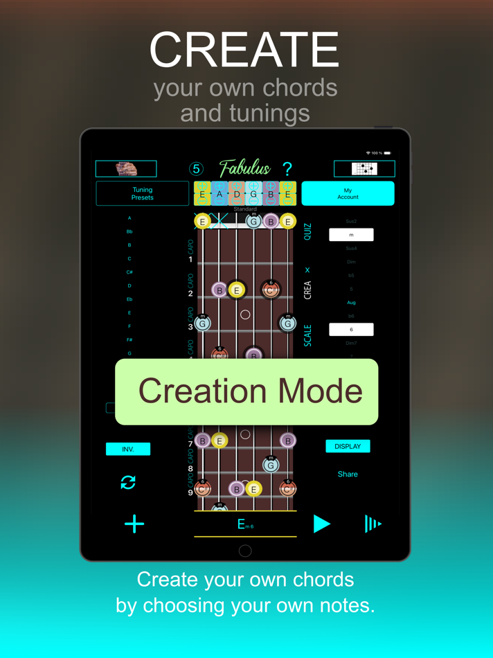 #5. Guitar Chord Finder : FABULUS (iOS) Által: Fabrice Mac