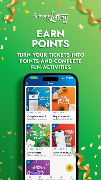 AZ Lottery Players Club Screenshot