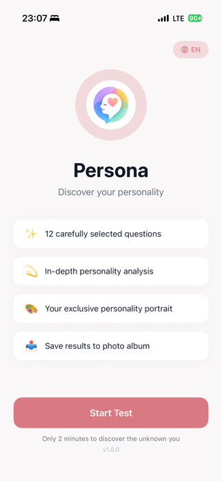 Persona MBTI Screenshot 1 of 5