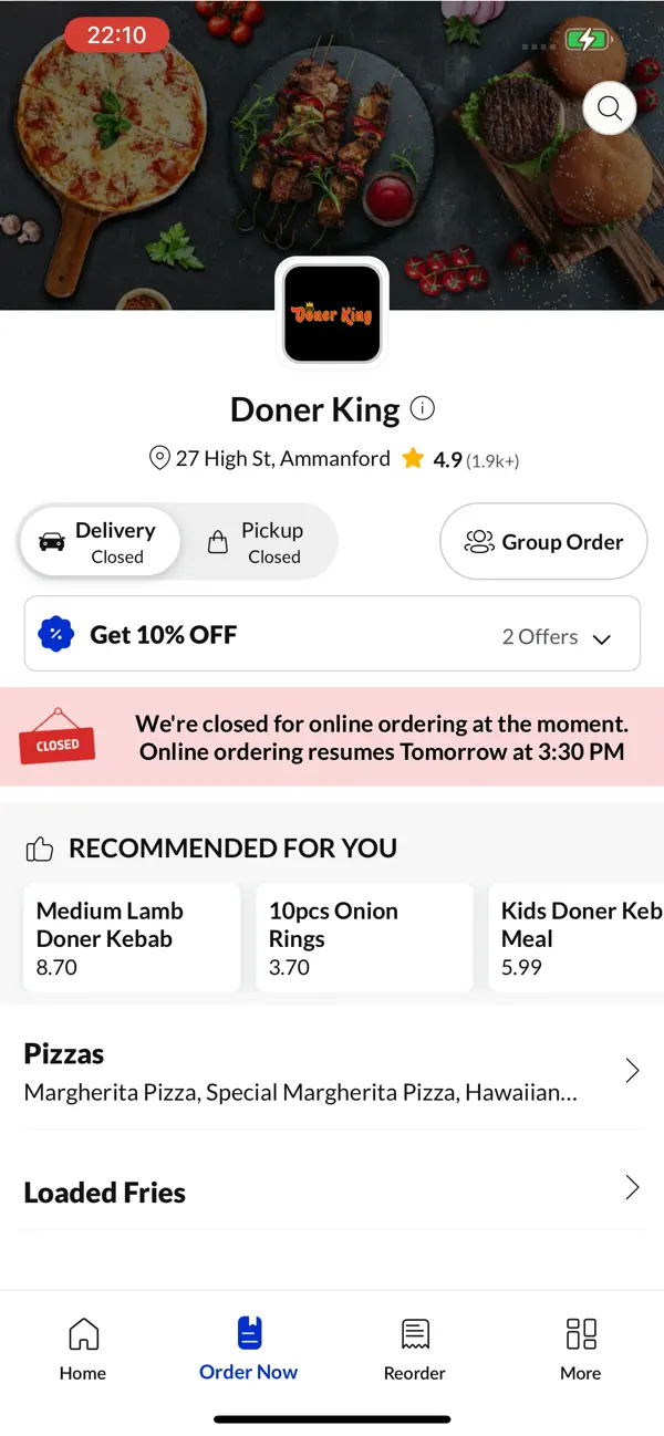 Screenshot #2 pour Doner King.
