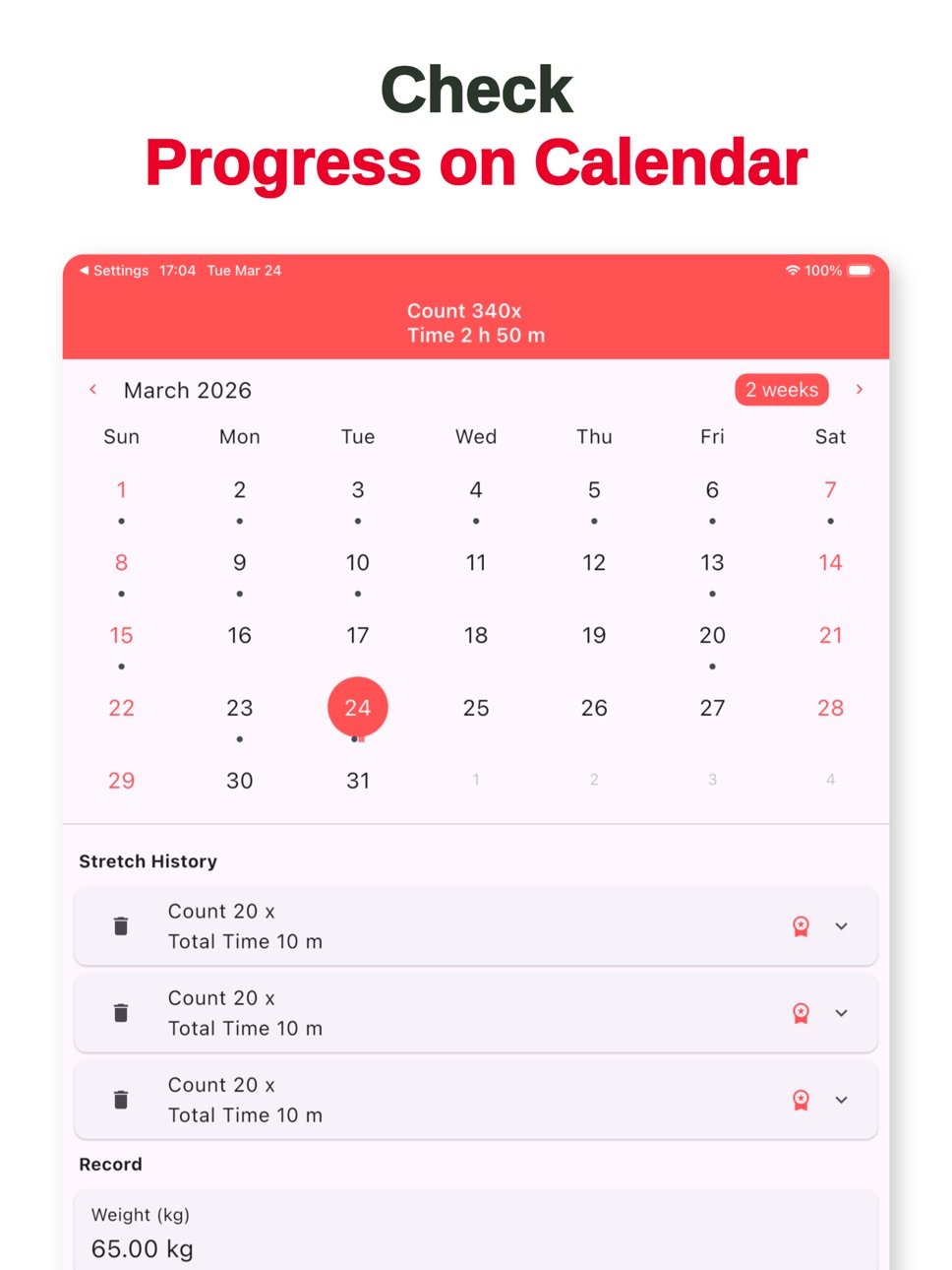 iPad screenshot