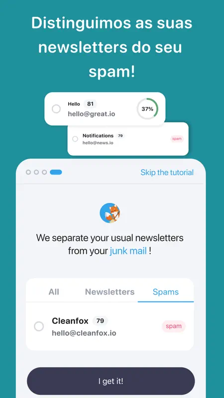 Cleanfox - Email Cleaner screenshot 2 of 7