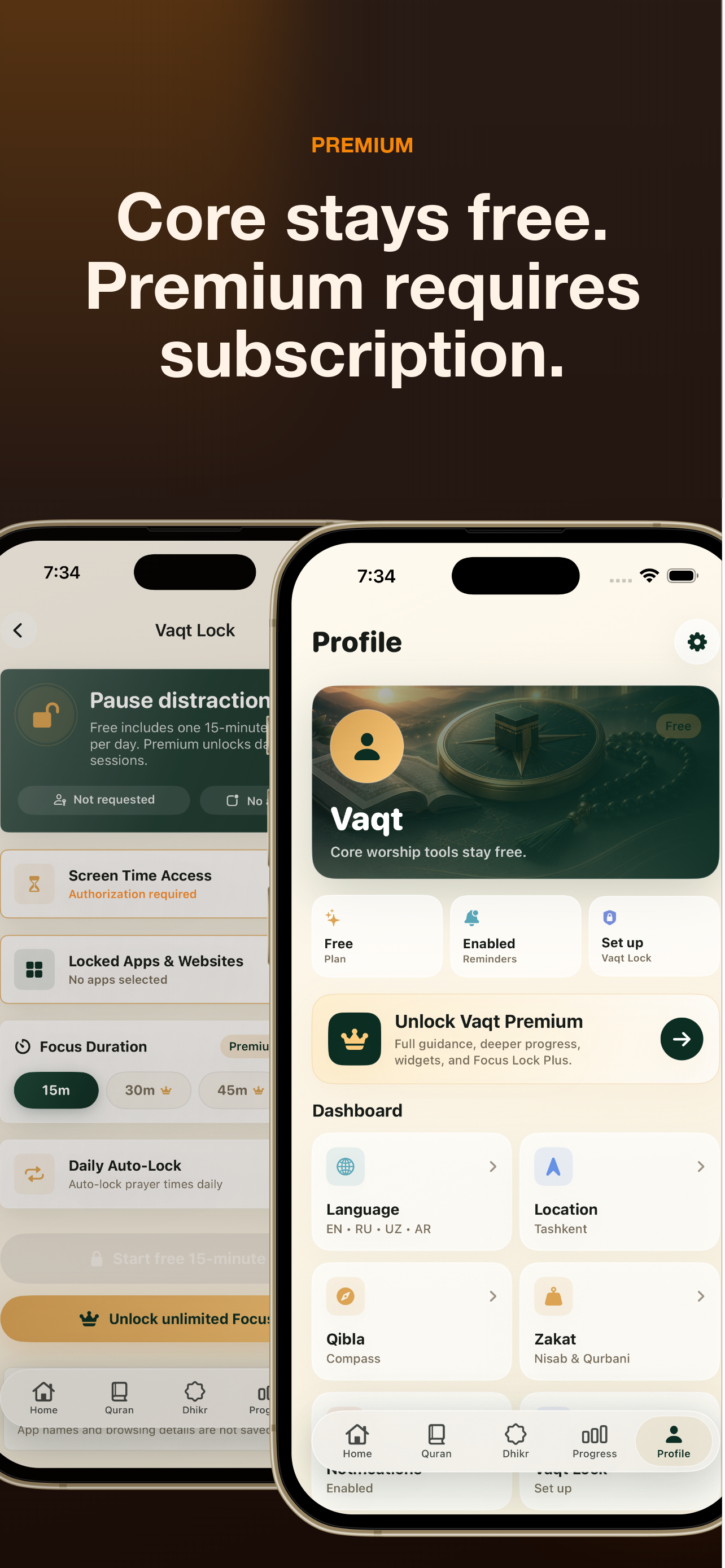 Vaqt: Muslim Prayer App screenshot 8