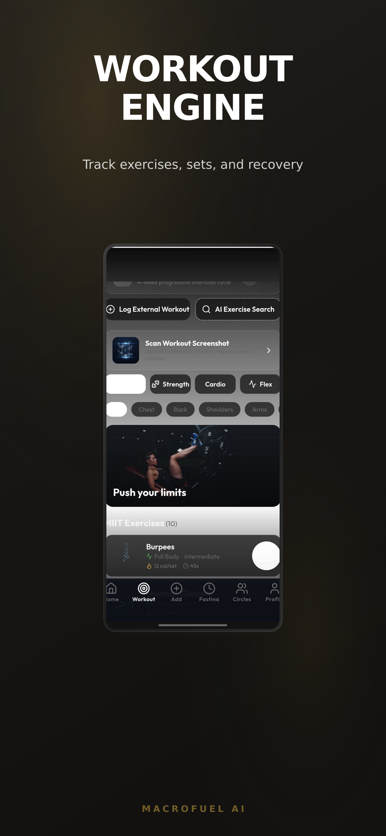 MacroFuel AI Macros & Fitness
