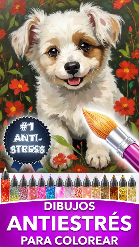 Adult Coloring Books & Pages screenshot 1 of 6