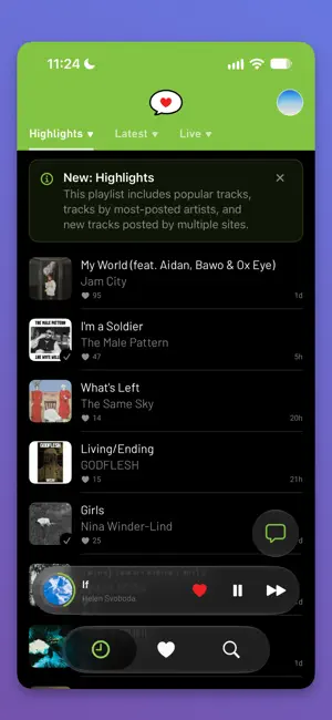 Hype Machine screenshot 1