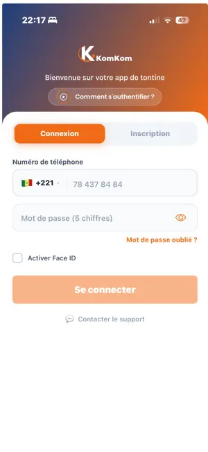 Kom Kom: Tontine & Épargne screenshot 2
