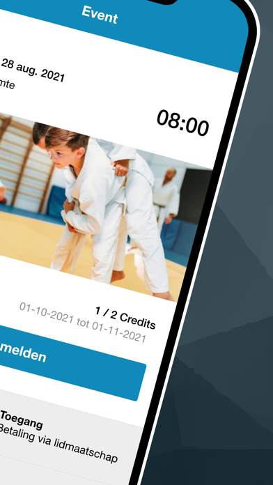 Judoschool van der Hoek Screenshot