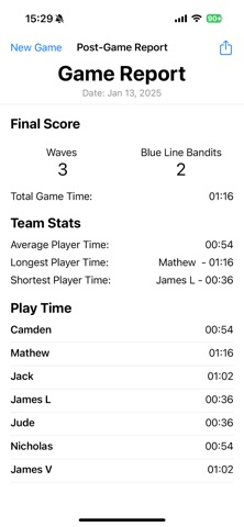 GameTime Manager screenshot