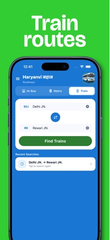 Where is my Haryana Bus iPhone screenshot