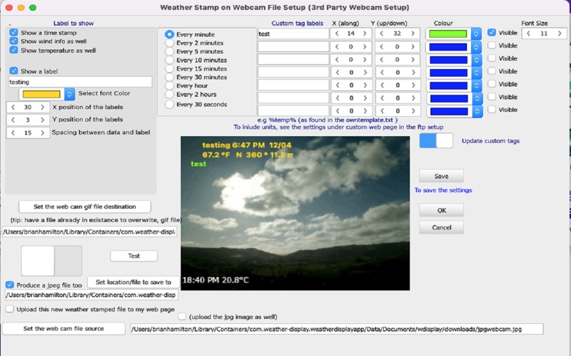 Weather-Display Screenshot