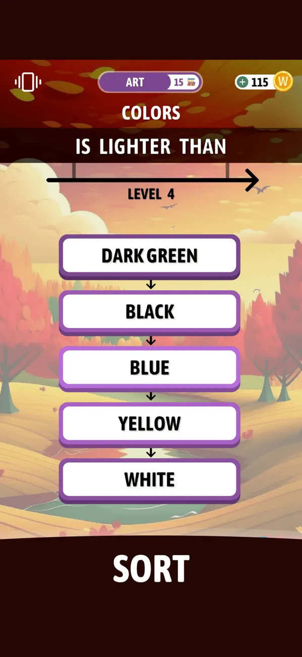 Screenshot #2 pour Word Order: Trivia Arrange