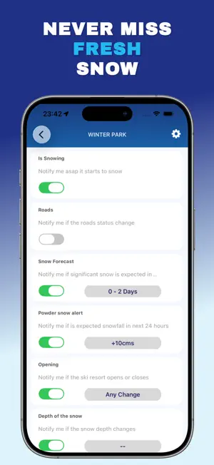 Ski Resorts: Snow Reports screenshot 4