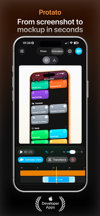 Protato: 3D Mockup Generator Screenshot 1 of 5