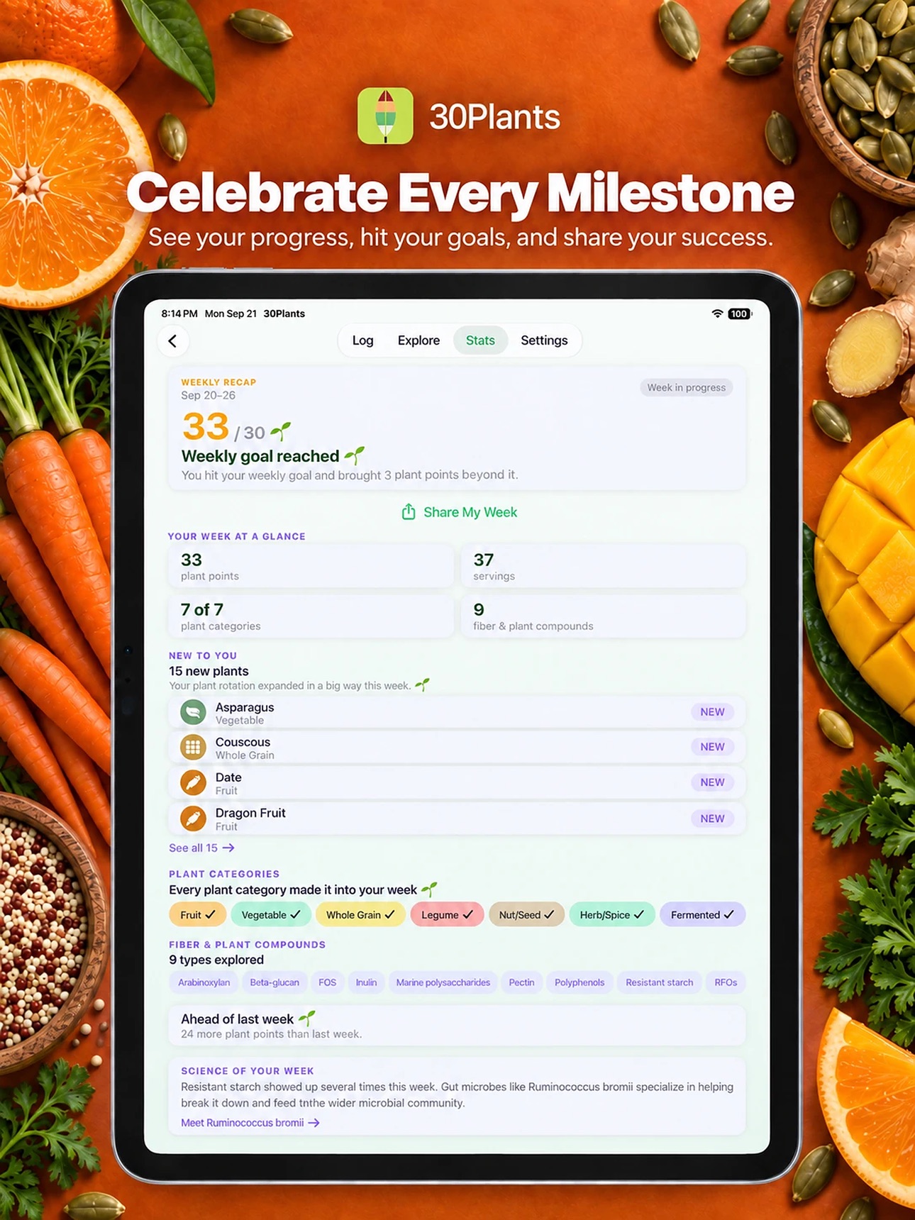 Screenshot 12 of 30Plants: Feed Your Gut