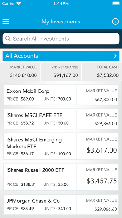 Bell Bank Wealth Management Screenshot