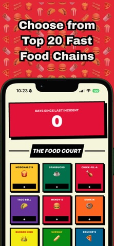 Big Back - Fast Food Tracker Screenshot 2 of 6