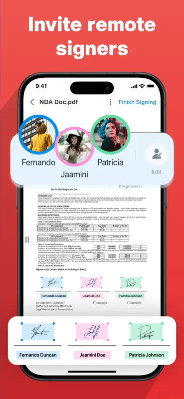 Fill & Sign Documents App, PDF screenshot 4 of 6