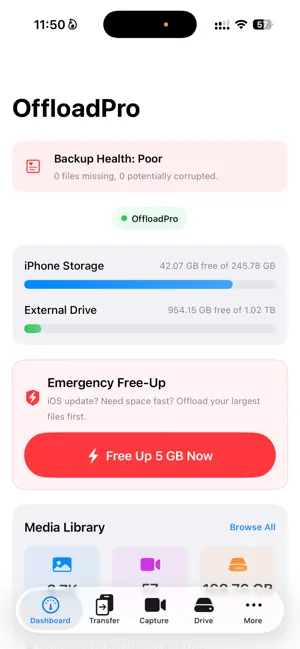OffloadPro screenshot 1