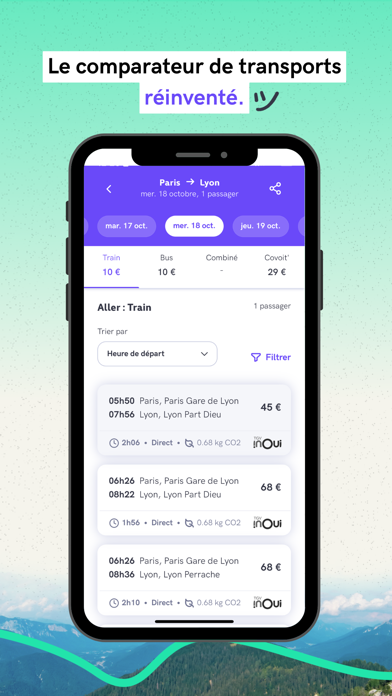 Tictactrip - Trains Bus Covoit Screenshot