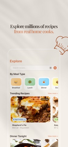 Tasto: Recipe Manager screenshot