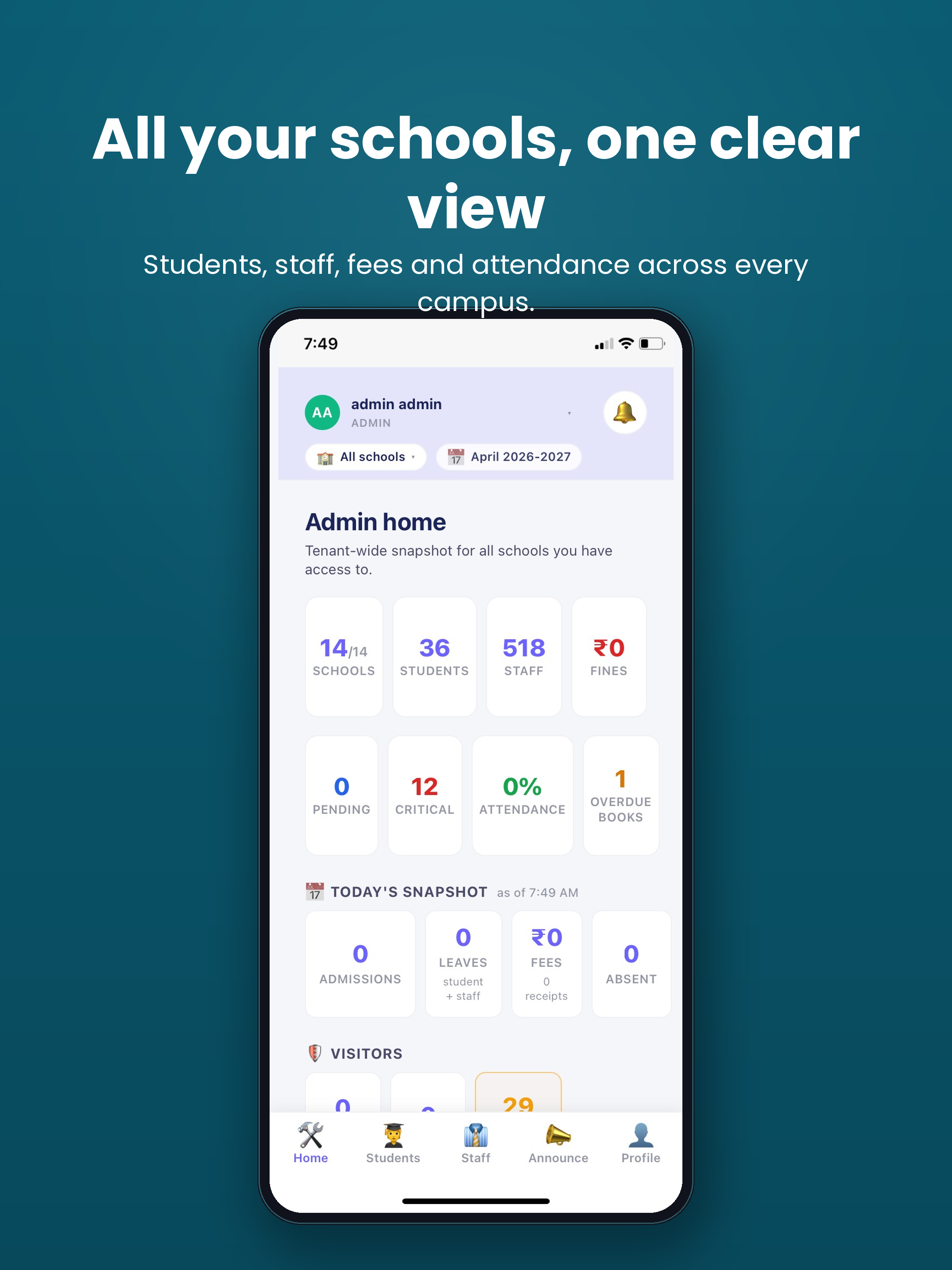 School Console App screenshot 8