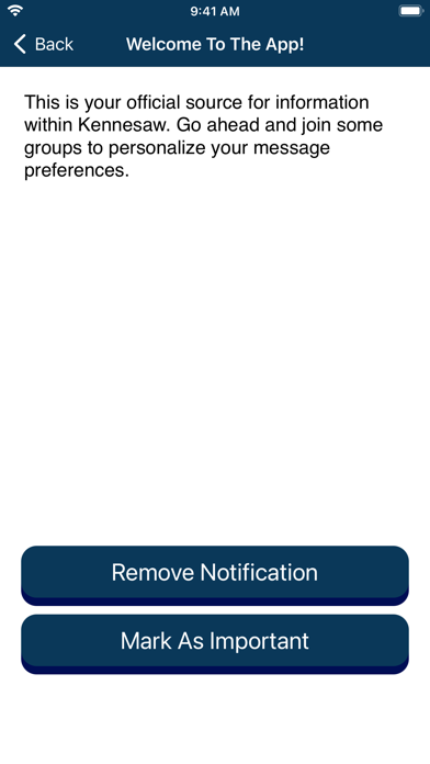 City of Kennesaw Screenshot