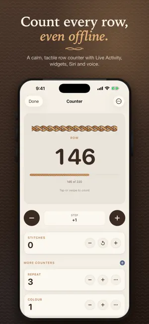 Cablewick: Crochet & Knitting screenshot 1