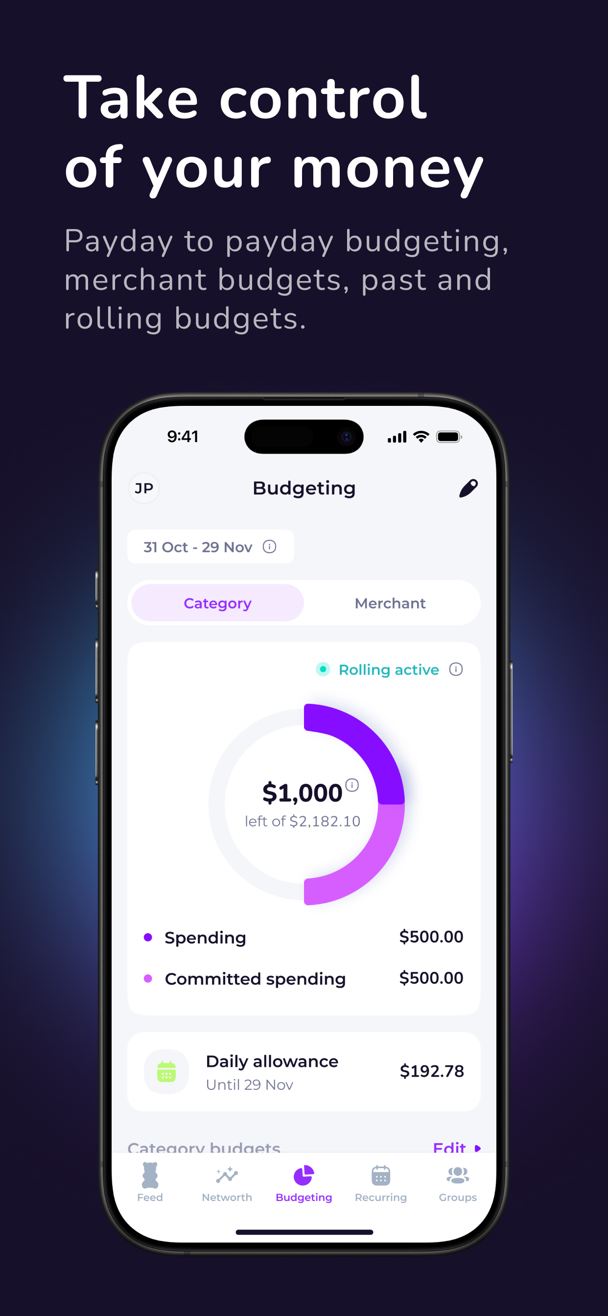 Emma - Budget Planner Tracker