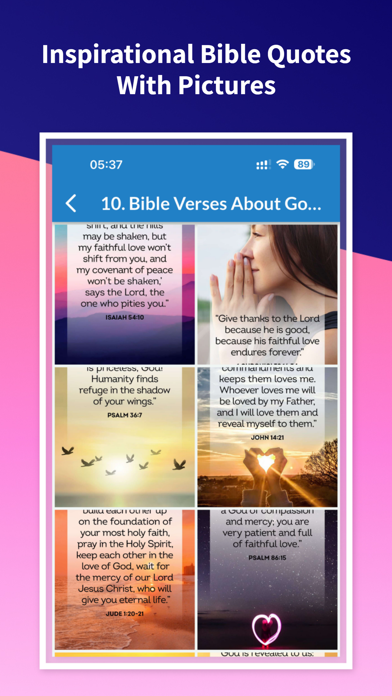 Holy Bible NIV - Audio & Verse Screenshot