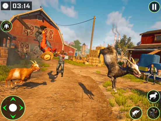 Screenshot #6 pour Angry Goat Animal Simulator 3D
