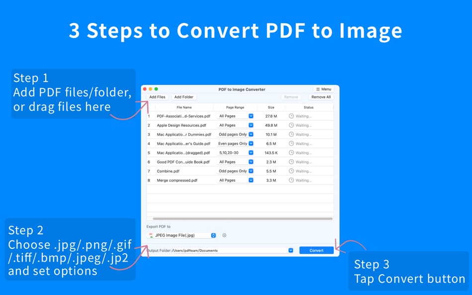 #4. PDF to JPEG Batch Converter (macOS) 由: 璇 杨
